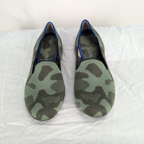 Rothy's Camo Knit Flats Loafers Size 7.5 - Picture 8 of 9